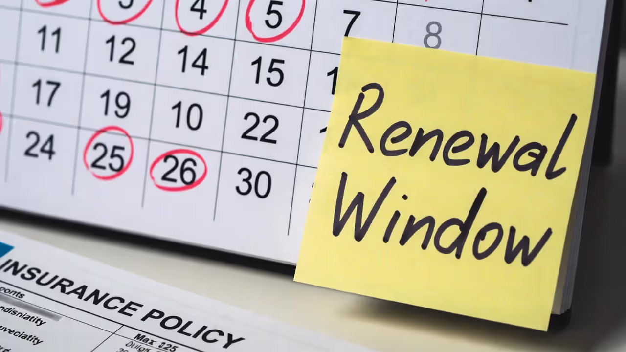 Renewal windows can lock you in.