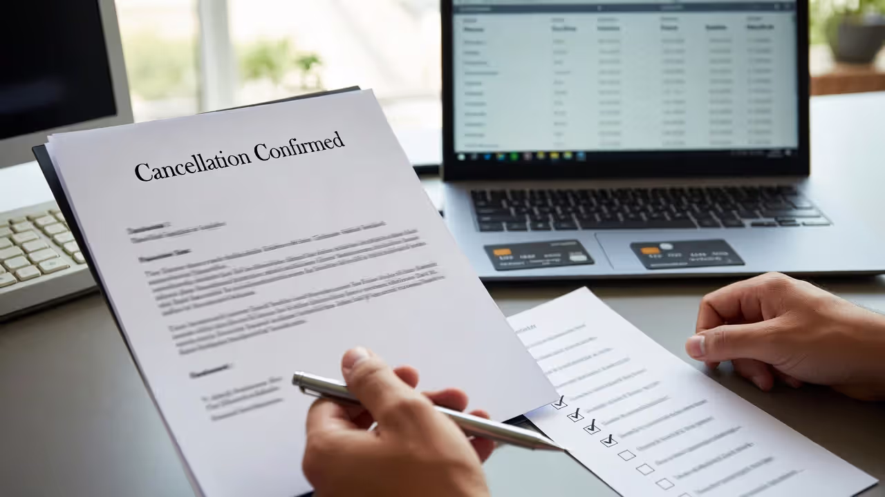 Verify charges for a few billing cycles.