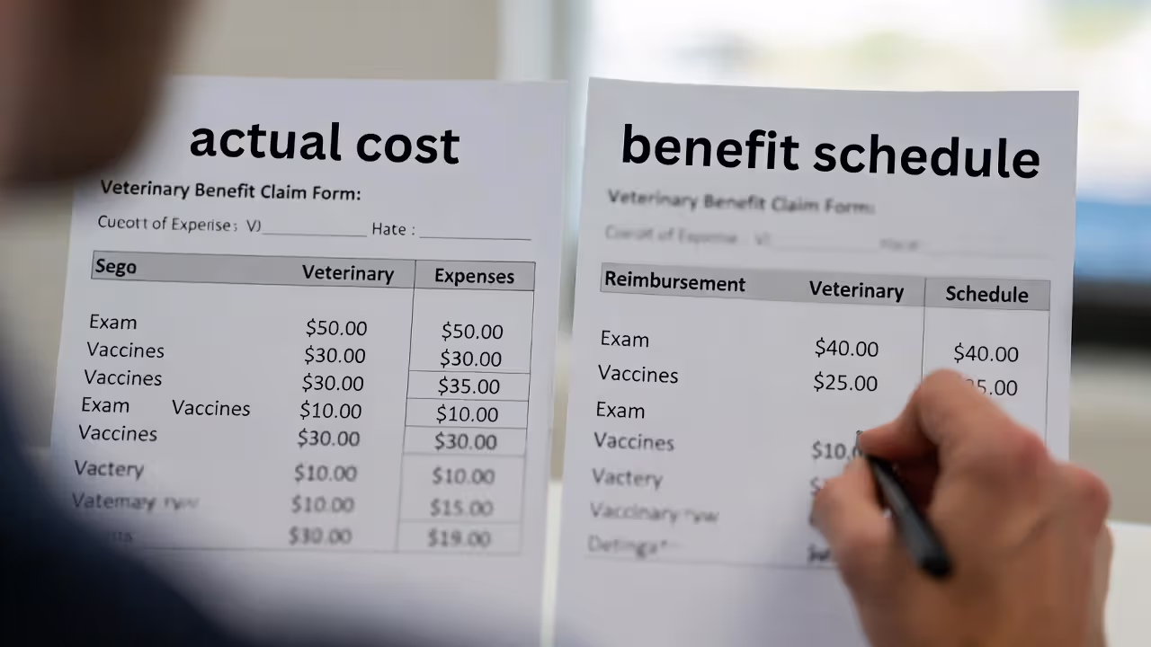 Different policies calculate reimbursement differently.