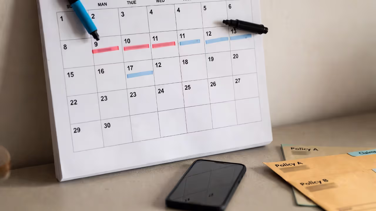 Overlap coverage through waiting periods to avoid gaps.